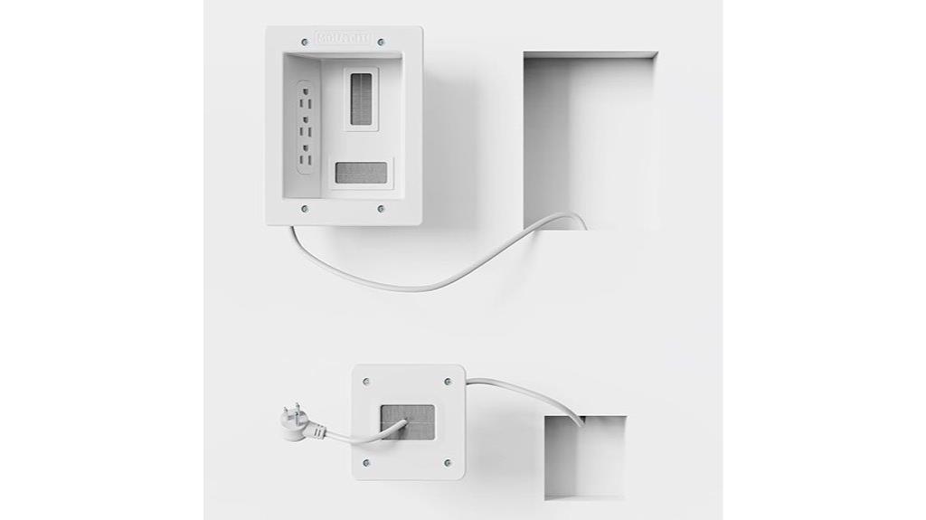 in wall tv cable concealment