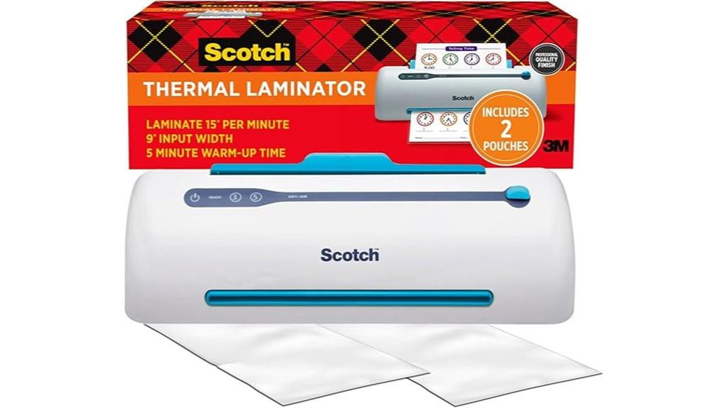 jam prevention thermal laminator