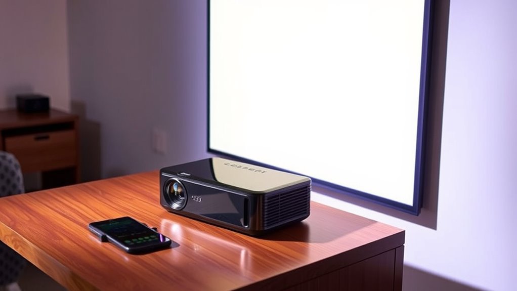key portable projector features