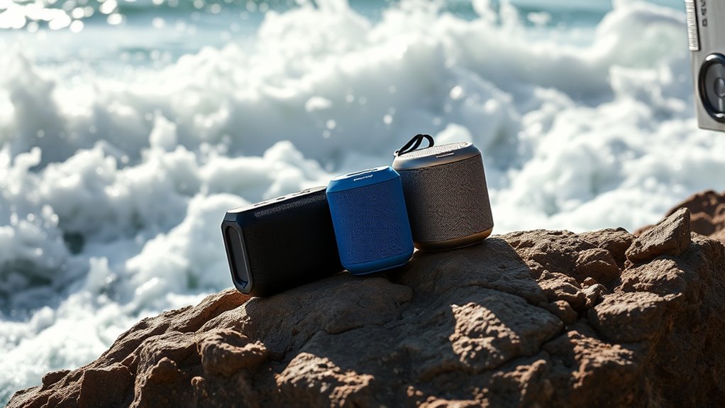 key waterproof speaker factors