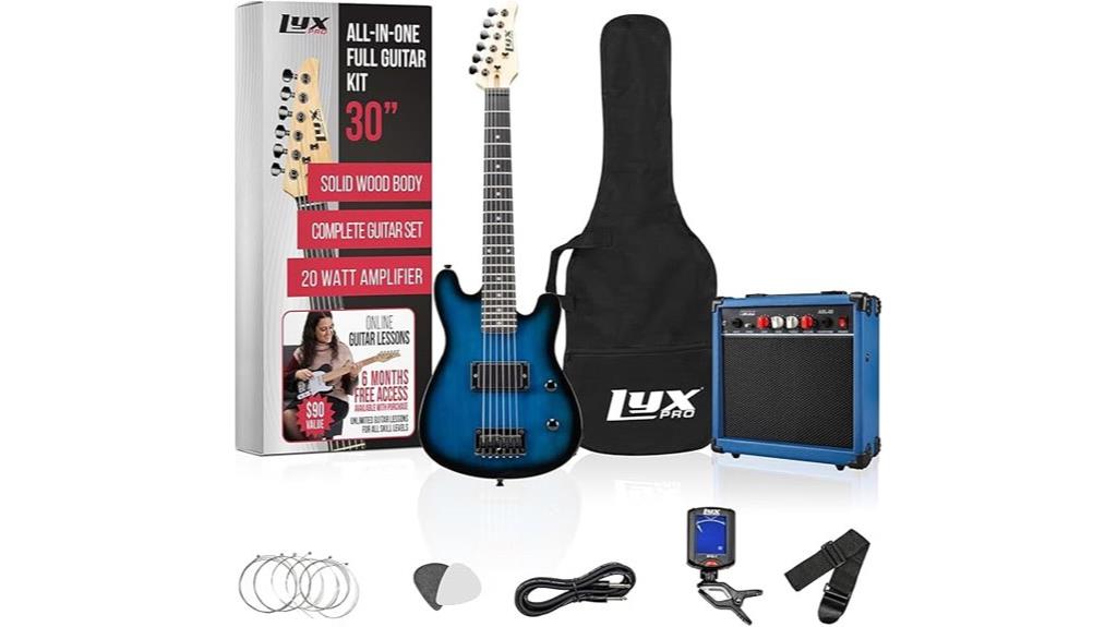 kids 30 inch electric guitar kit