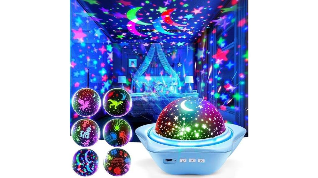 kids fire night projector