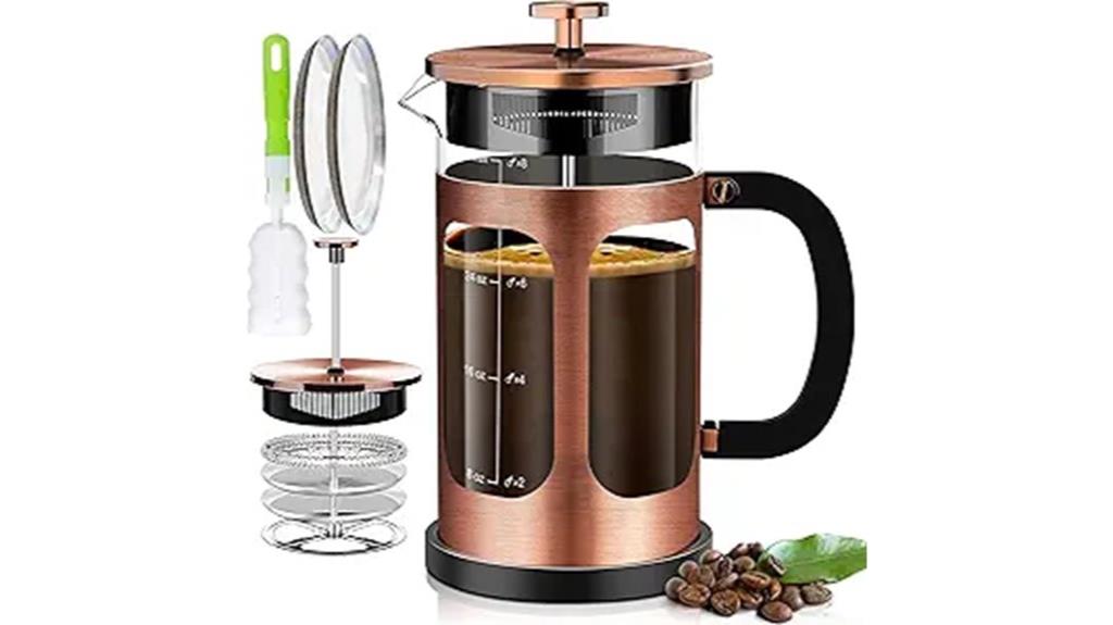 large capacity coffee press