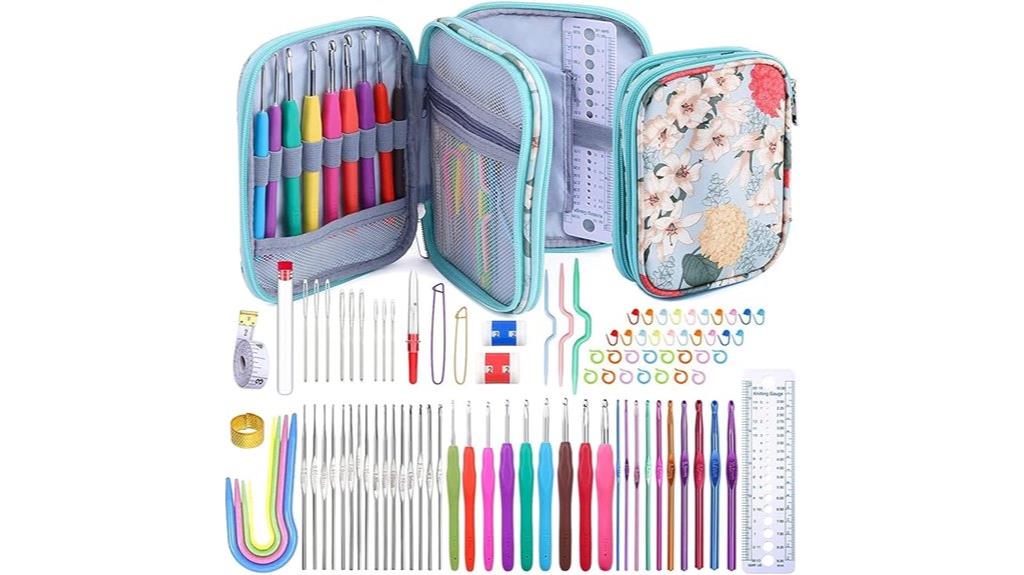 large crochet hook collection