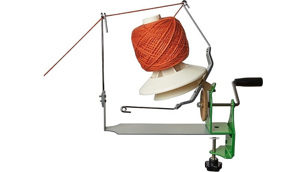 large hand operated yarn winder