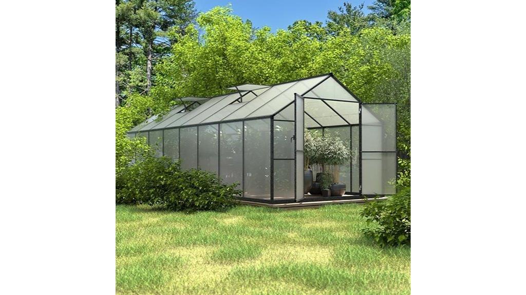 large polycarbonate greenhouse kit