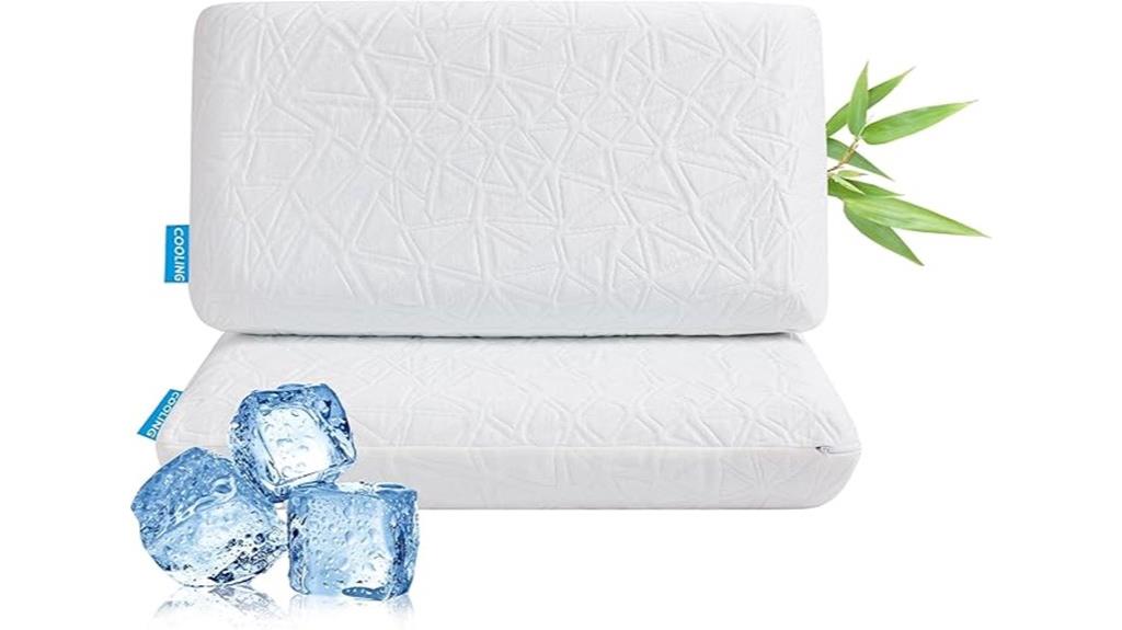 large queen cooling pillows