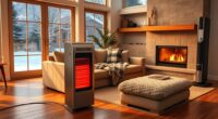 large room heating options
