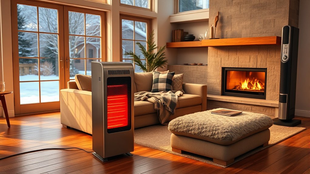 large room heating options