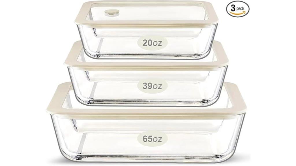 large silicone lid containers