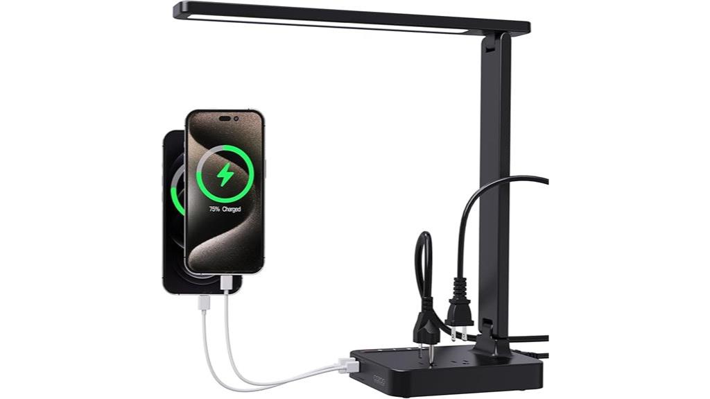 led desk lamp with usb