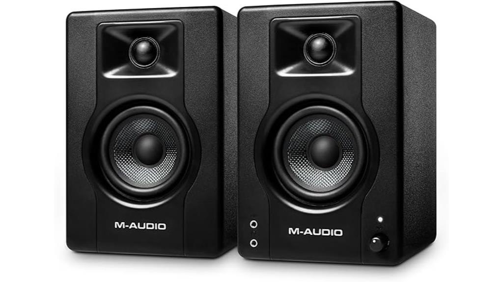 m audio bx3 120w monitors