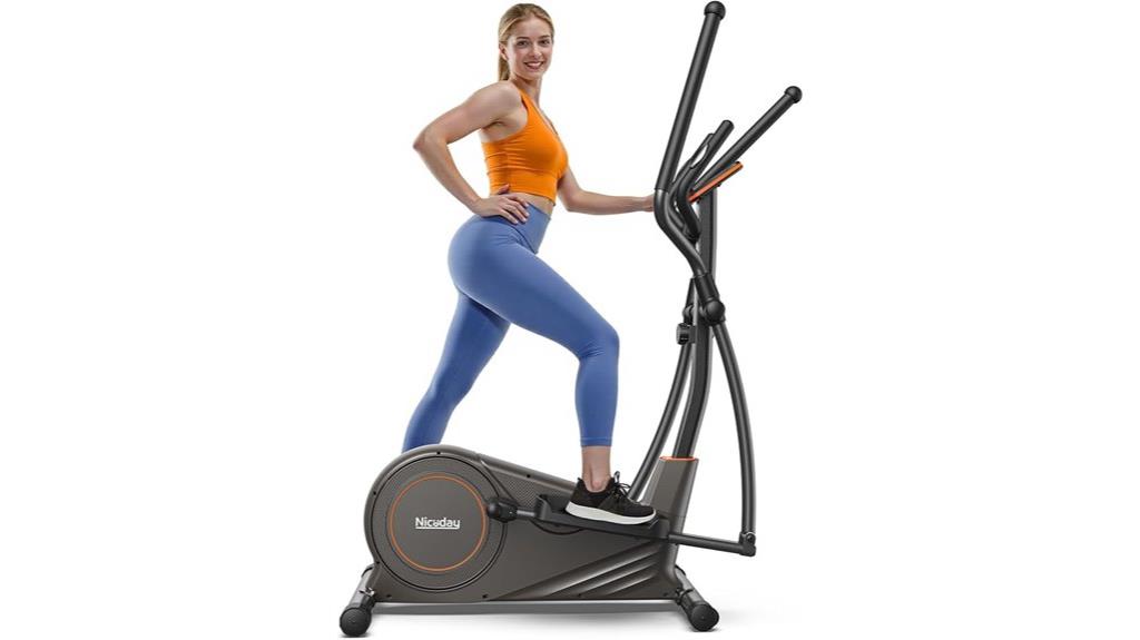 magnetic resistance elliptical machine