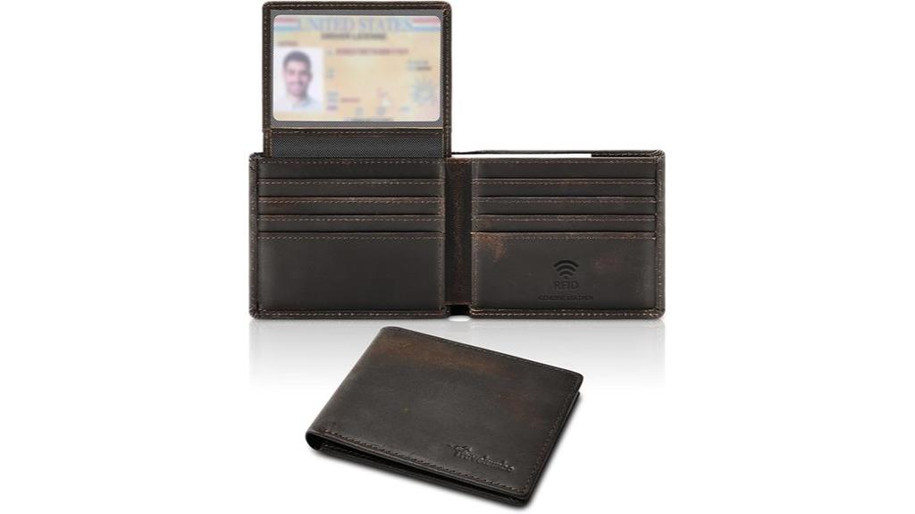 men s leather wallet
