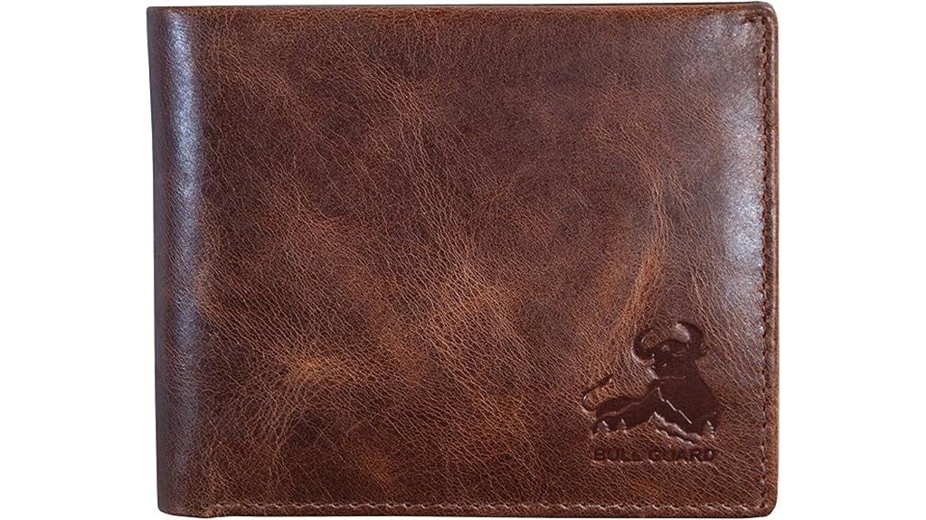 men s rfid bifold wallet