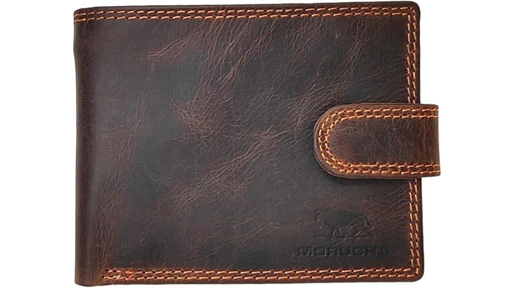 men s rfid bifold wallet