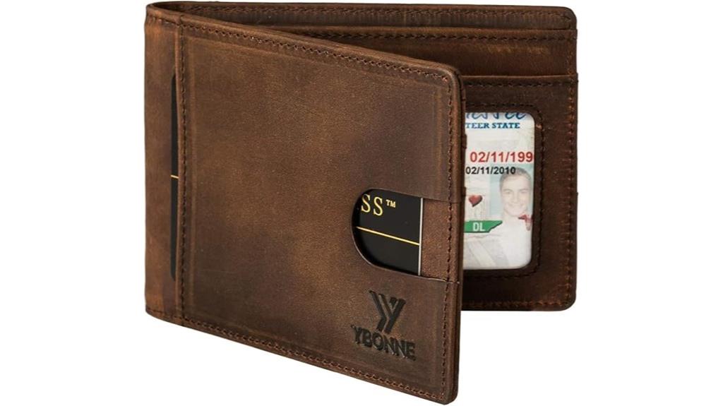 men s rfid wallet bifold