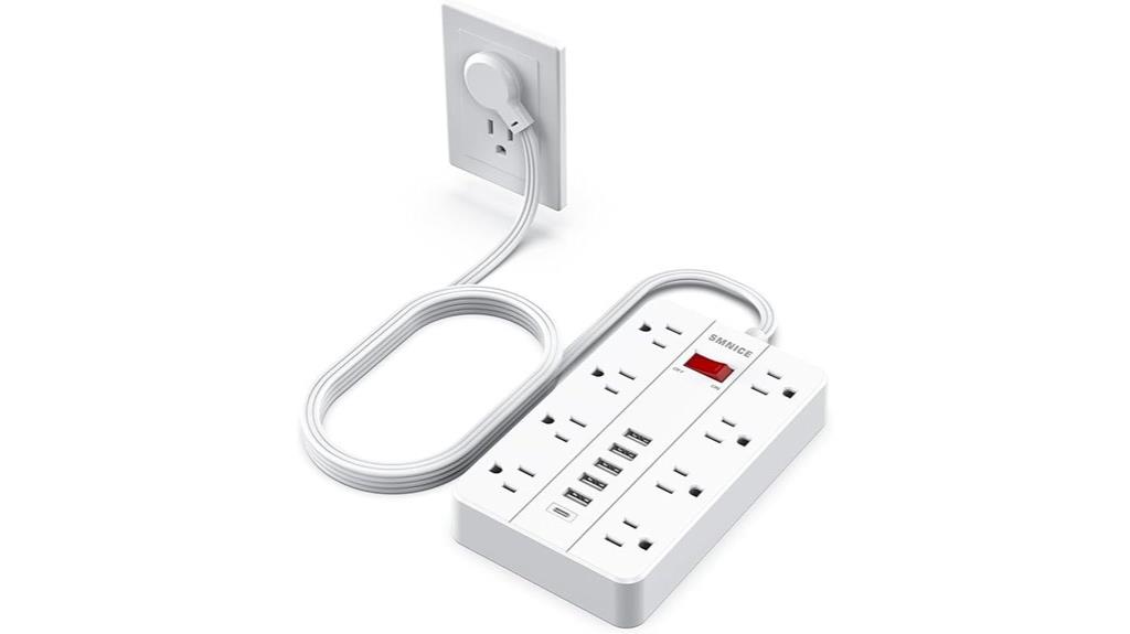 multiple outlets with usb