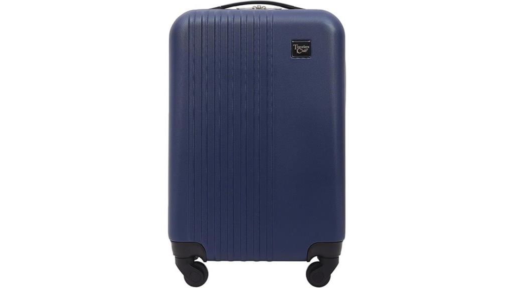 navy blue carry on