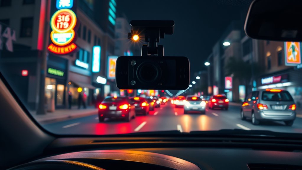 night vision dash cam selection