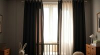 nursery blackout curtain options