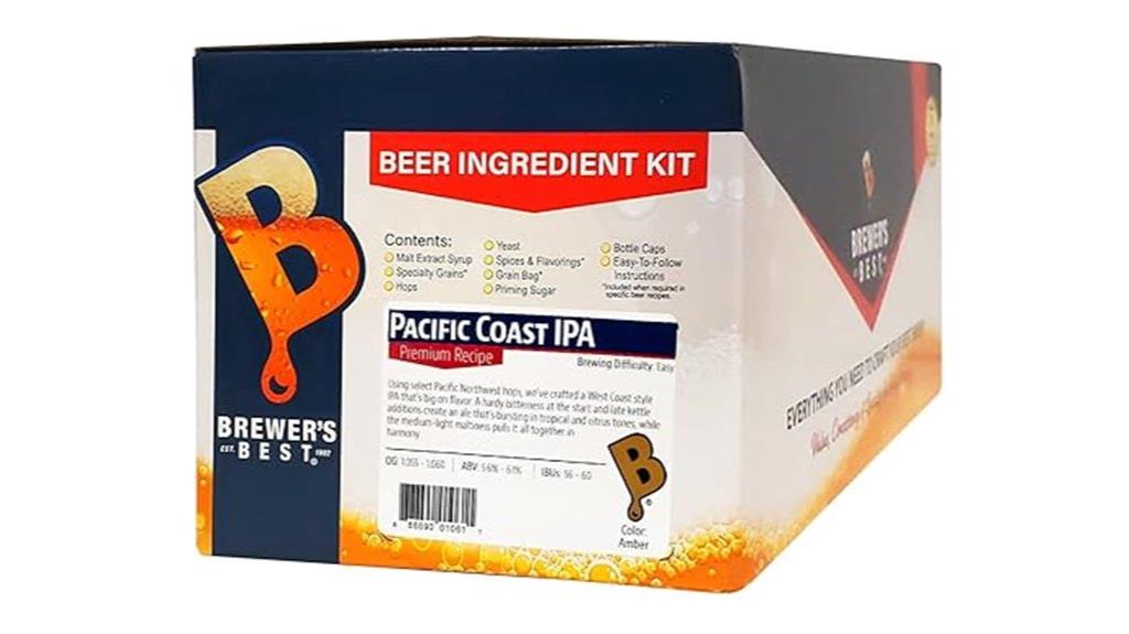 pacific coast ipa ingredients