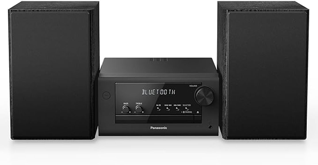 panasonic bluetooth cd stereo