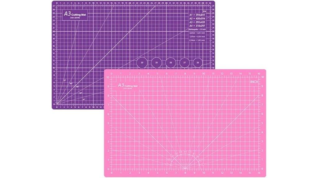 pink purple self healing mat