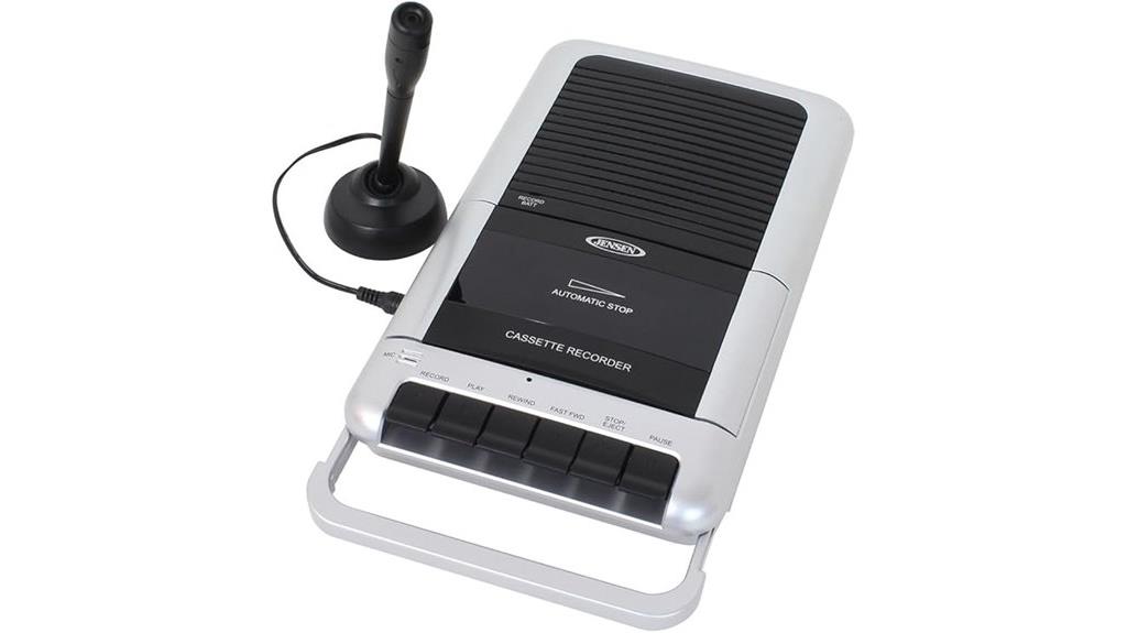 portable cassette player recorder