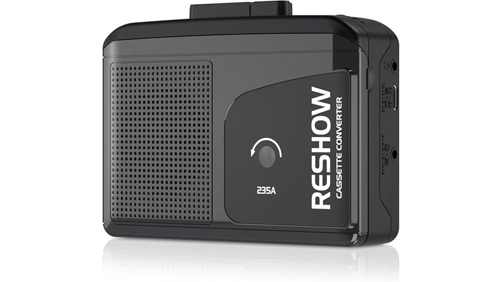 portable cassette recorder with usb