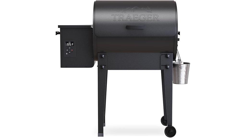 portable electric pellet grill