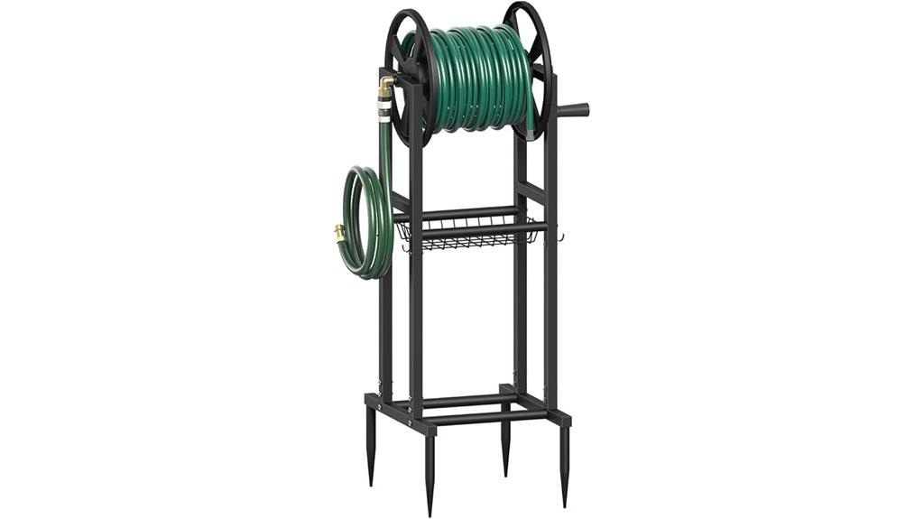 portable hose reel set