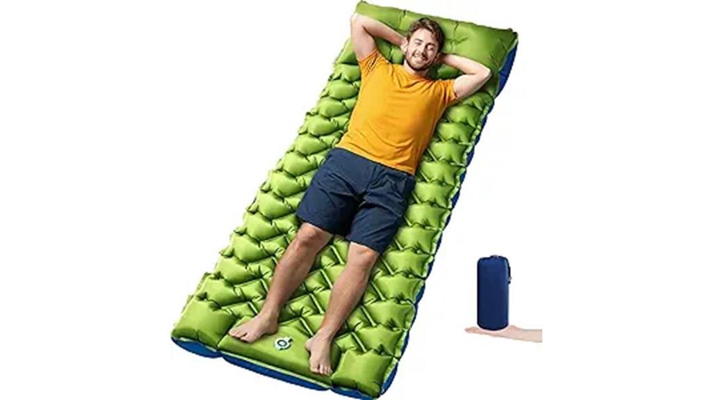 portable inflatable camping pad
