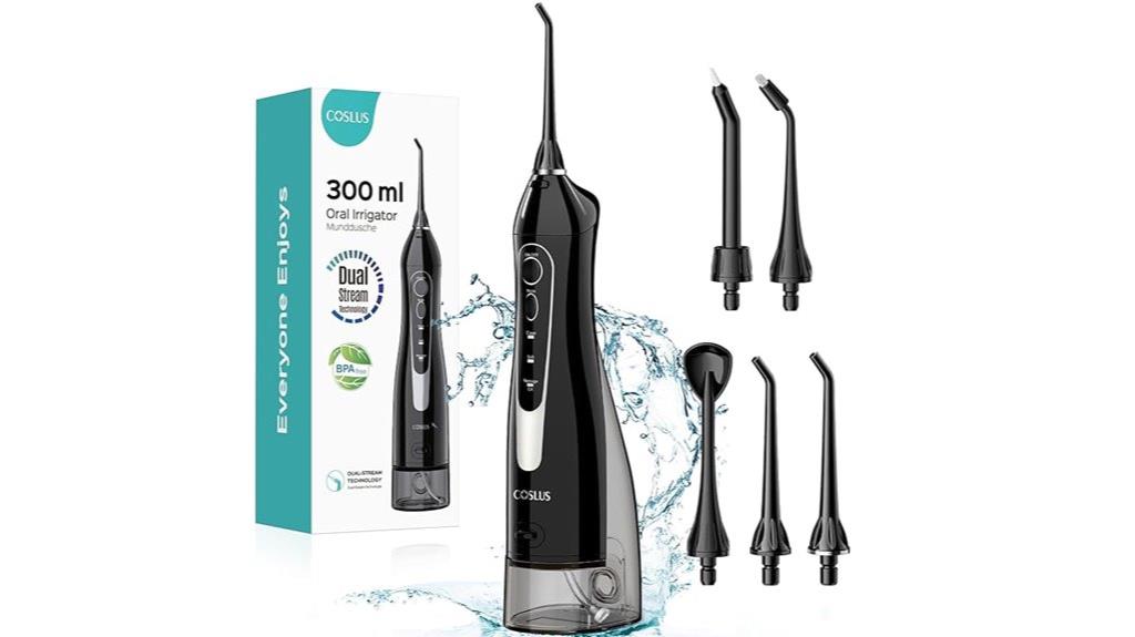 portable rechargeable water flosser
