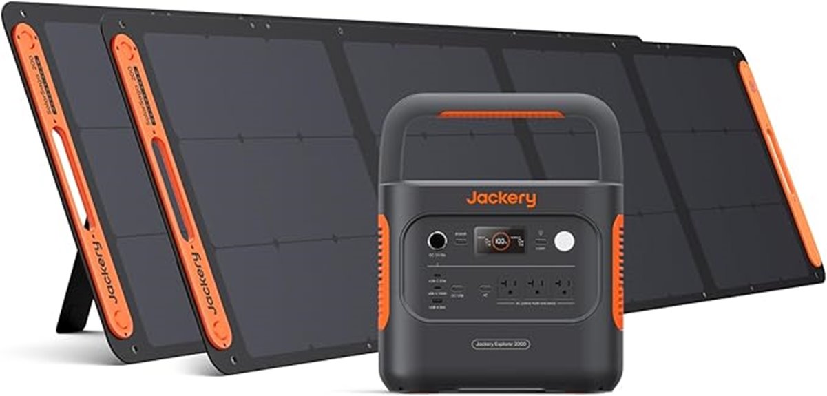 portable solar power station