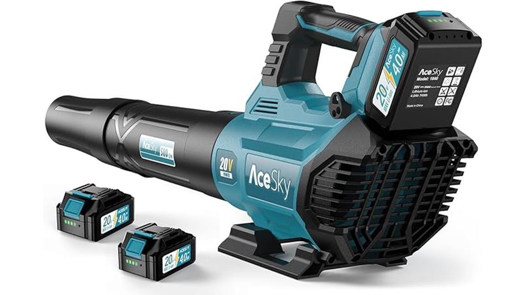 powerful cordless leaf blower