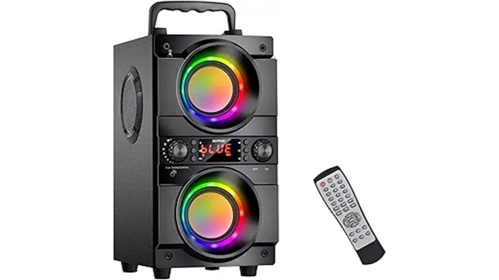 powerful portable sound system