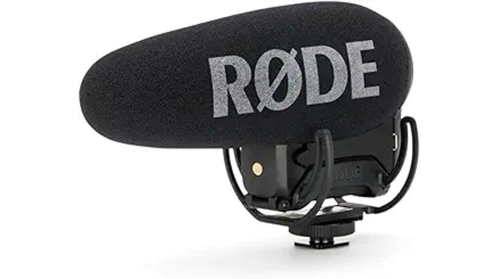 professional on camera shotgun microphone