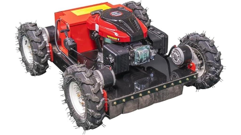 remote 7 5hp all terrain mower