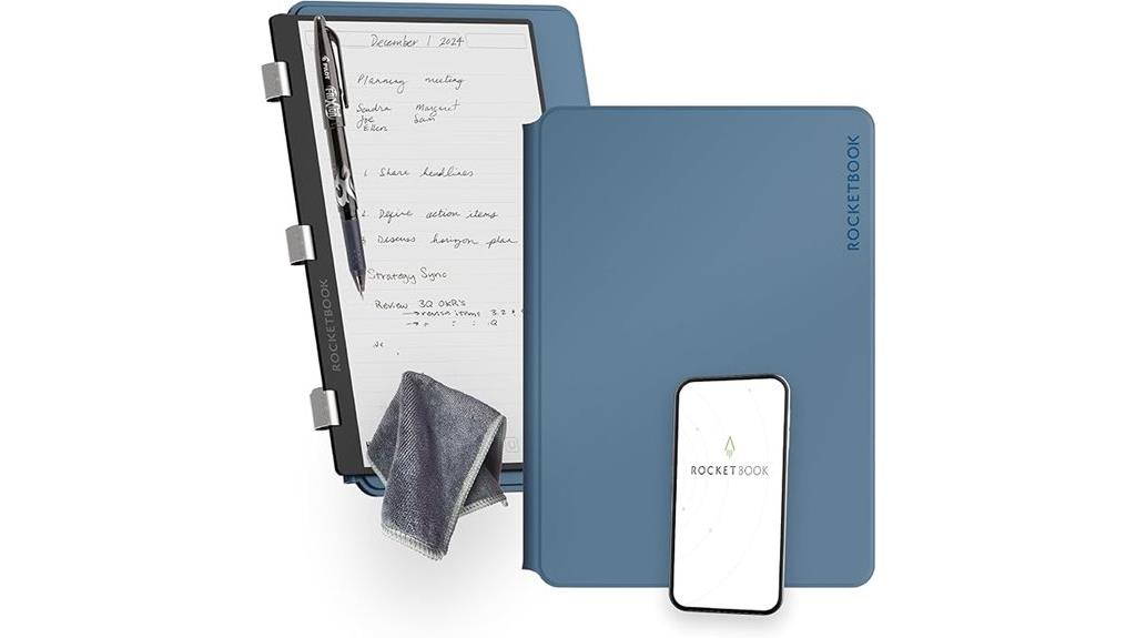 rocketbook pro 2 0 steel blue
