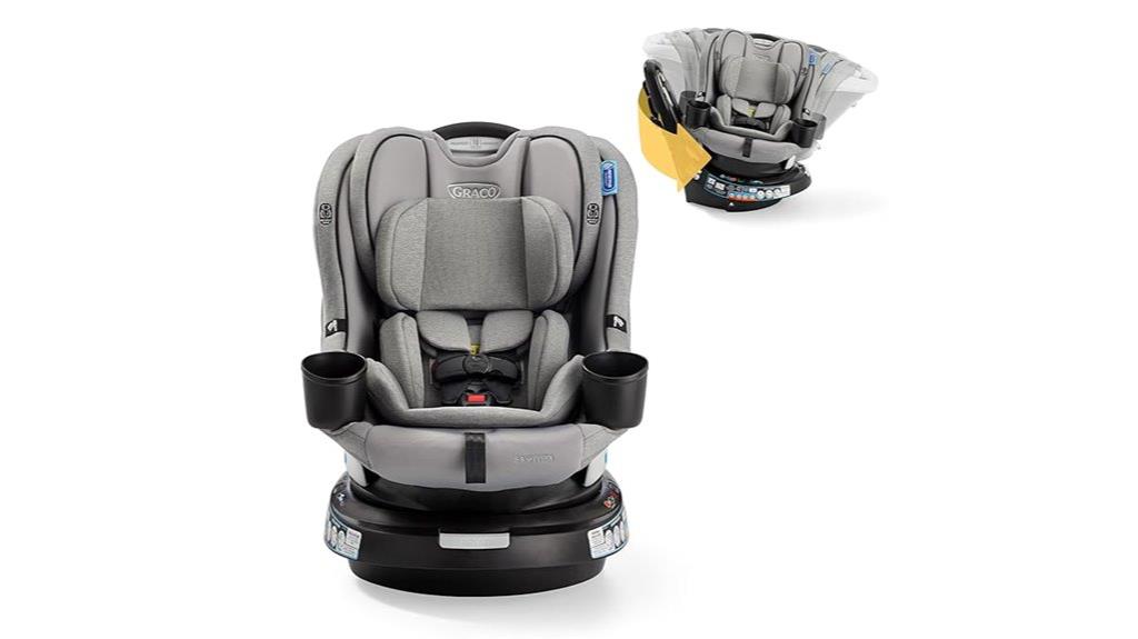 rotating 2 in 1 car seat