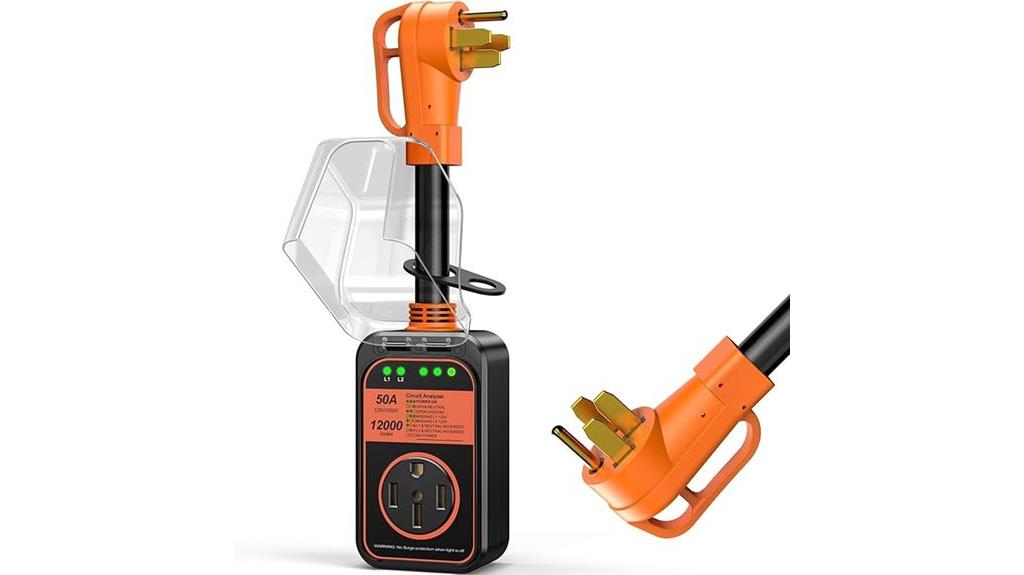 rv surge protector 50a