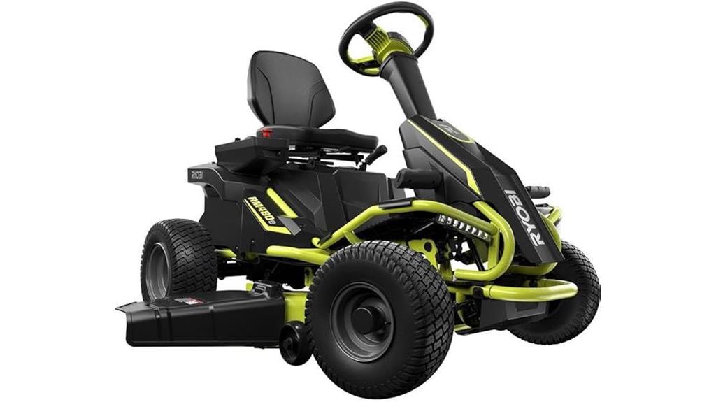 ryobi 38 inch battery mower