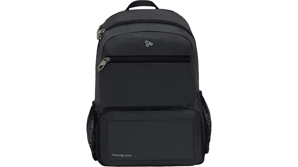 secure packable travel backpack
