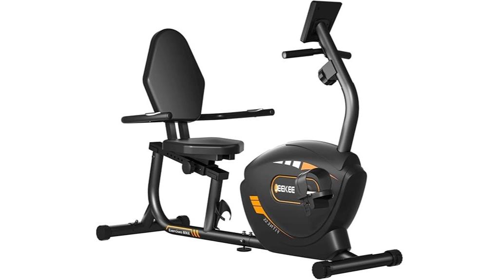 senior friendly recumbent exercise bike