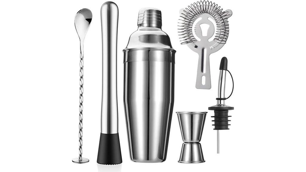 six piece shaker kit