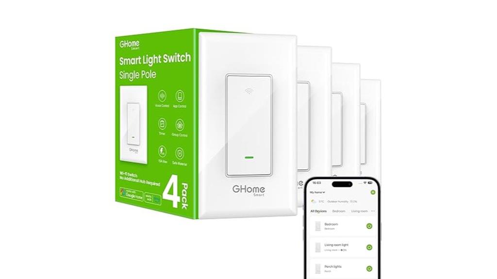 smart light switch control
