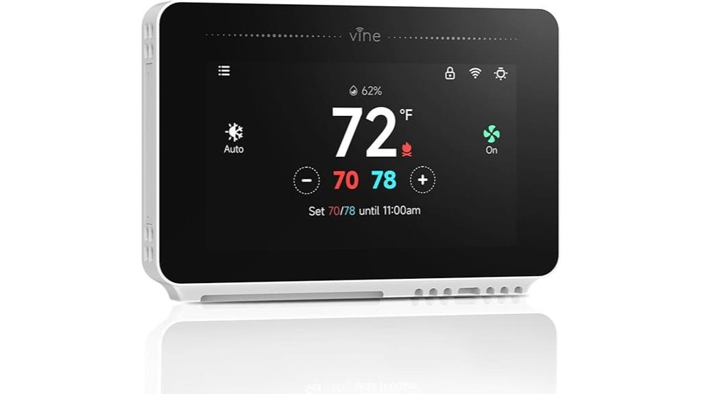 smart thermostat with voice