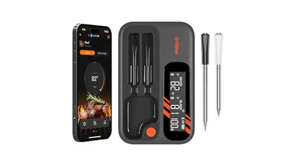 smart waterproof dual probe
