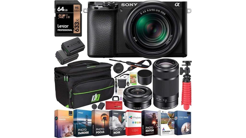 sony a6100 4k mirrorless